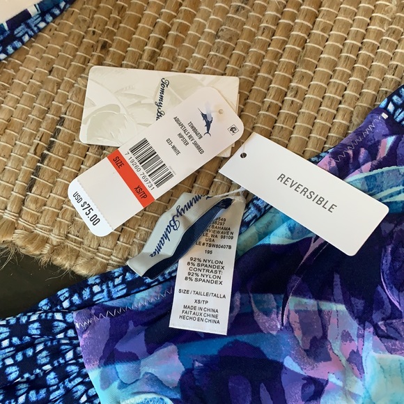 Tommy Bahama Aquapetals Bikini Bottom XS/Top XLNWT - Picture 12 of 14